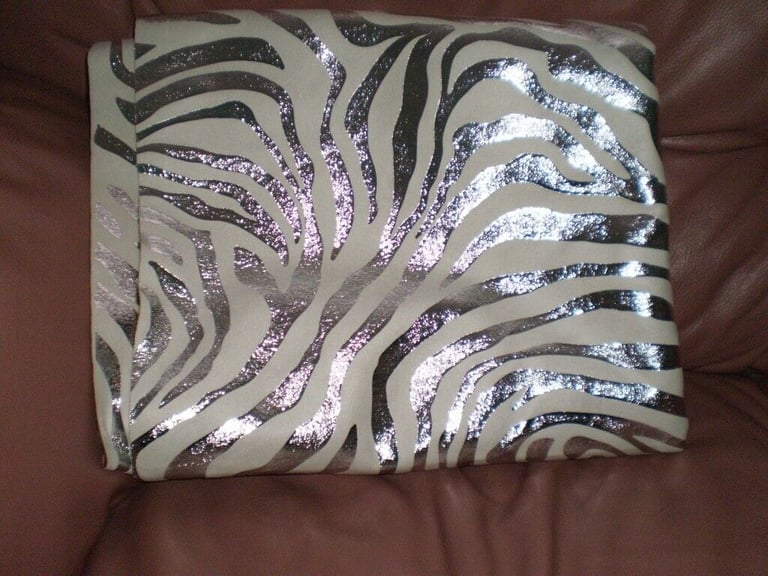 Fabric  Good Quality  Fabric   Silver  Mix Colour New 