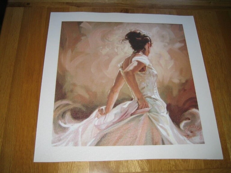 Mark Spain Canvas Print Unframed {40x40cm} approx {Choice of} 
