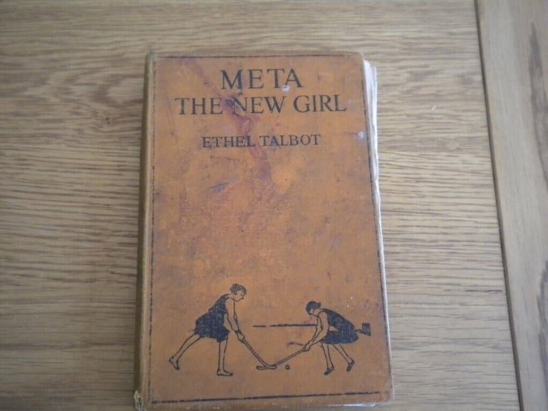 image for META THE NEW GIRL ETHEL TALBOT 1930 OLD BOOK VINTAGE BOOK 