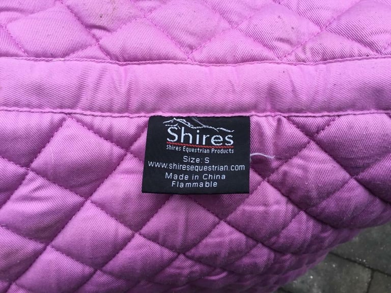 SHIRES PONY SADDLE CLOTH, NUMNAH. 