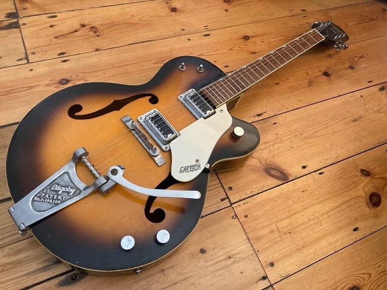 image for 1963 Gretsch Model 6117T Anniversary Electric Guitar - Made in USA - Vintage - Roadworn