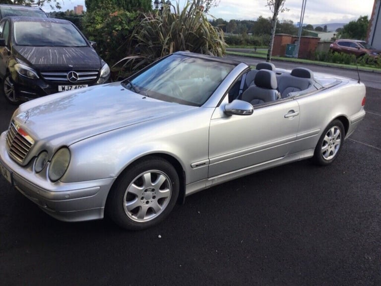 2003 Mercedes convertable