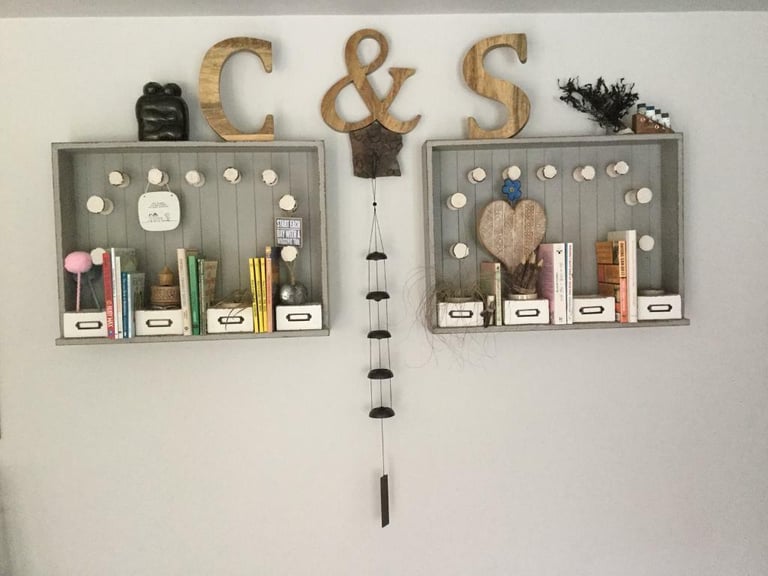 image for Pair of Shelving, Storage Cabinets 