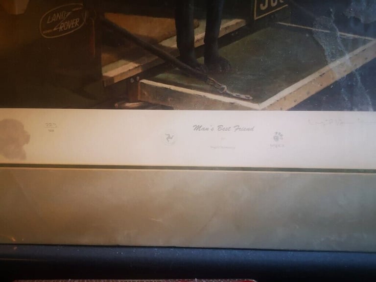 Signed print nigel hemming 