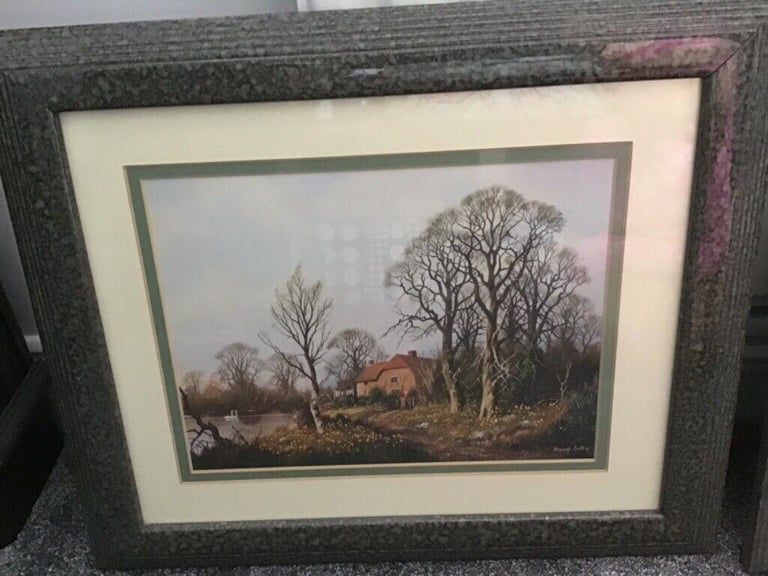 VINCENT SELBY 4 FRAMED COUNTRYSIDE PRINTS