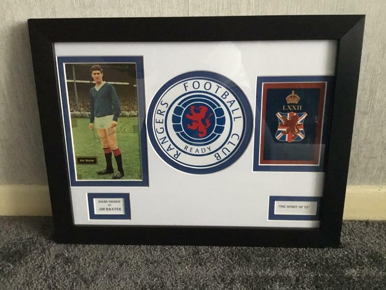 image for Signed Jim Baxter Photo