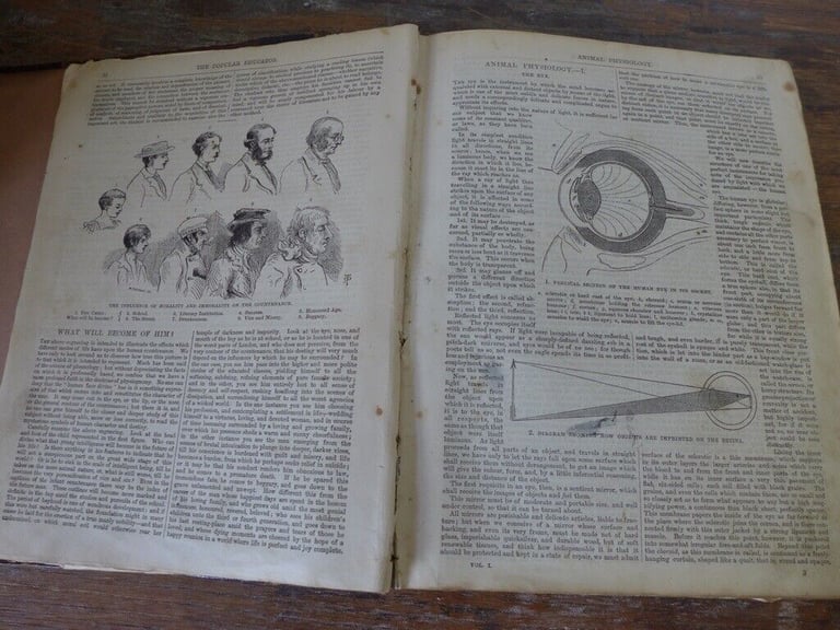 THE POPULAR EDUCATOR: A Complete Encyclopaedia. Three volumes: One, Two and Three.