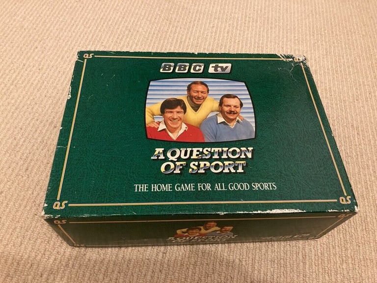 BBC's A Question of Sport 'The home game for all good sports' Board Game