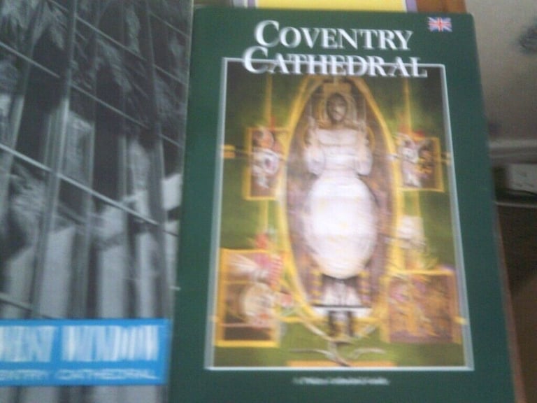 3 COVENTRY  ITEMS   2 BOOKS 1 LP   REF THE CATHEDRAL