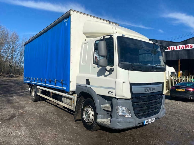 DAF TRUCKS CF 220 CURTAINSIDE TAILLIFT JUST ARRIVED ...EURO 6