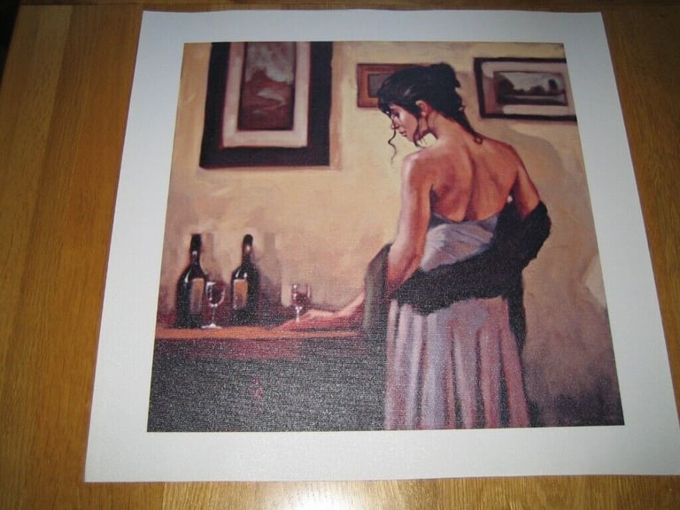 Mark Spain Canvas Print Unframed {40x40cm} approx {Choice of} 