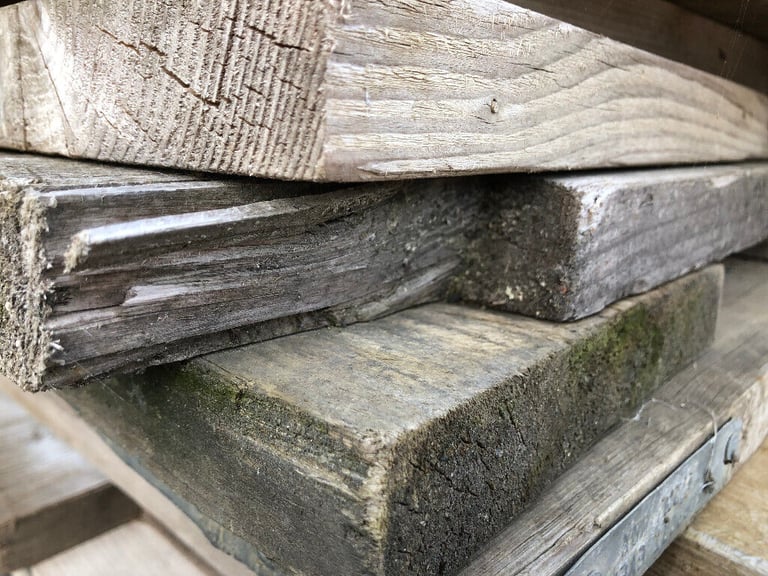 Reclaimed Used Scaffold Boards For Sale £1.00 per ft