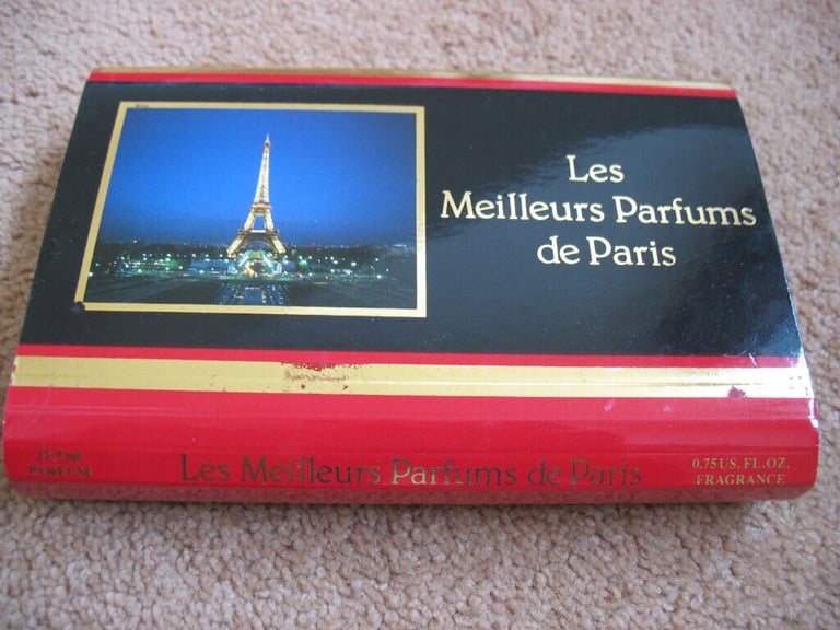 Vintage fragrances Les Meilleurs Parfums de Paris, Monte Carlo Monaco, 10 miniature perfumes
