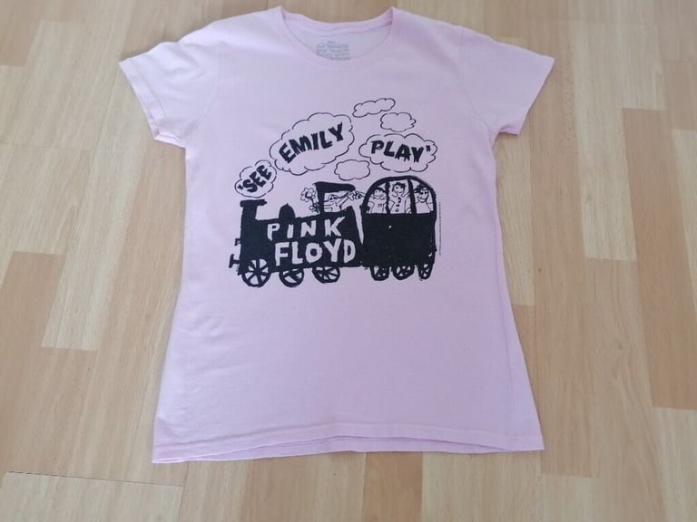 Collectible Authentic PINK FLOYD See Emily Play T Shirt. Size : S . Licensed Merchandise 