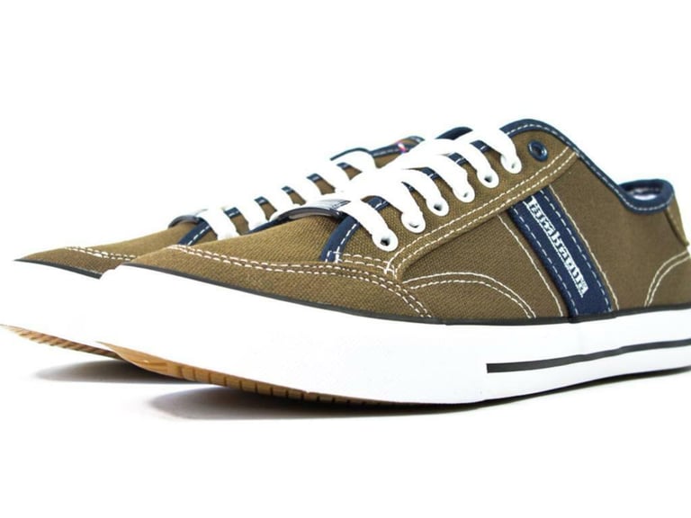 100% Genuine Lambretta Mexico Khaki Trainers Size 9 & 10 RRP £50
