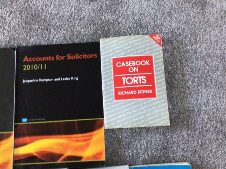 Law books all in mint condition £50