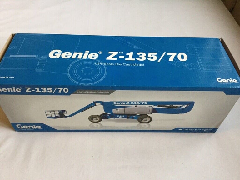  Limited edition Die cast Genie Z-135/70 boxed