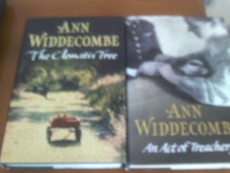 2 ANN WIDDECOMBE SIGNED BOOKS H/B