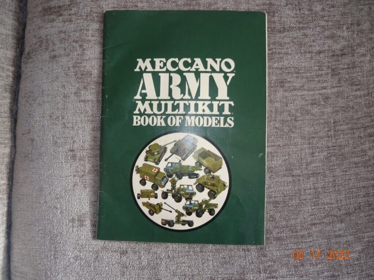 Meccano Army Multikit Models Vintage