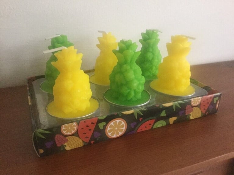 Pineapple shaped candle sets