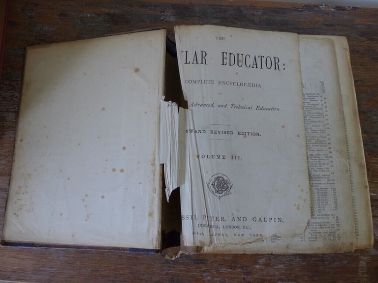 THE POPULAR EDUCATOR: A Complete Encyclopaedia. Three volumes: One, Two and Three.