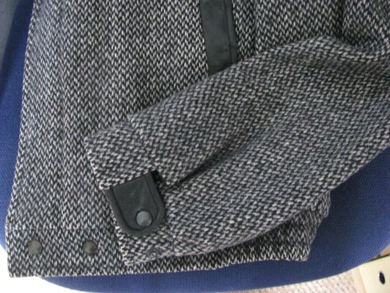 Vintage Mens Calder Moor Wool Bomber Jacket
