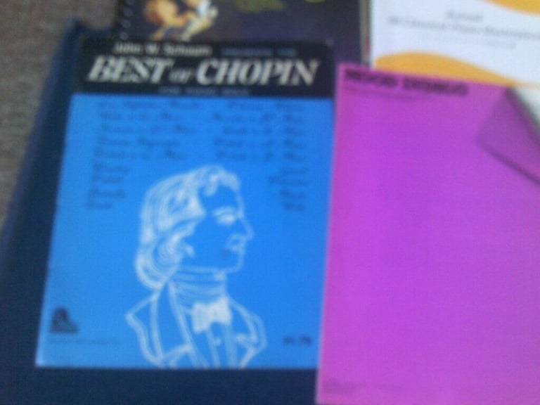 9 MIXED MUSIC BOOKS /  SHEETS     BUYER COLLECTS  