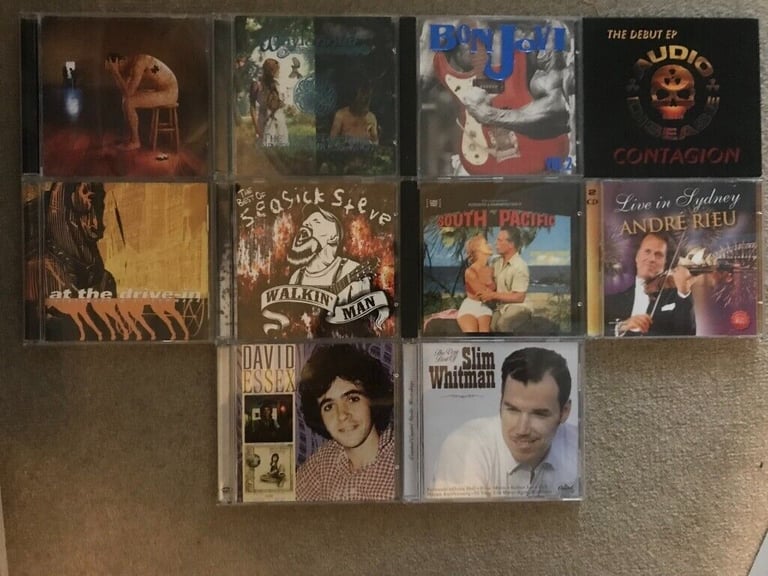 image for Heavy rock, rock, musical soundtrack, easy listening CD's