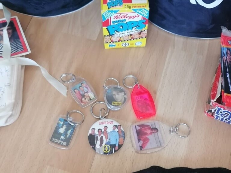 Rare Collectible TAKE THAT Official Merchandise Memorabilia Bundle ( Rare Items). 