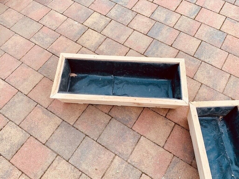 Handmade Wooden Flower/Plant/Vegetable Window Box Planter