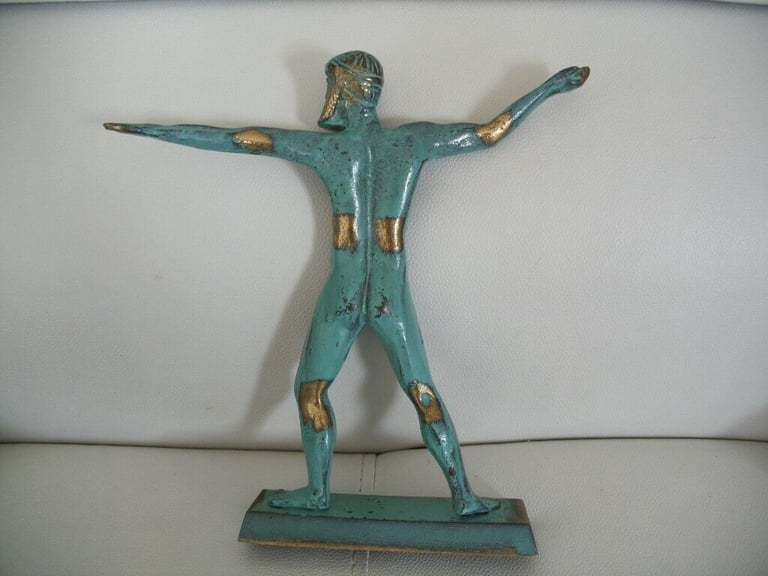 Artemision Bronze Metal Zeus Statue 