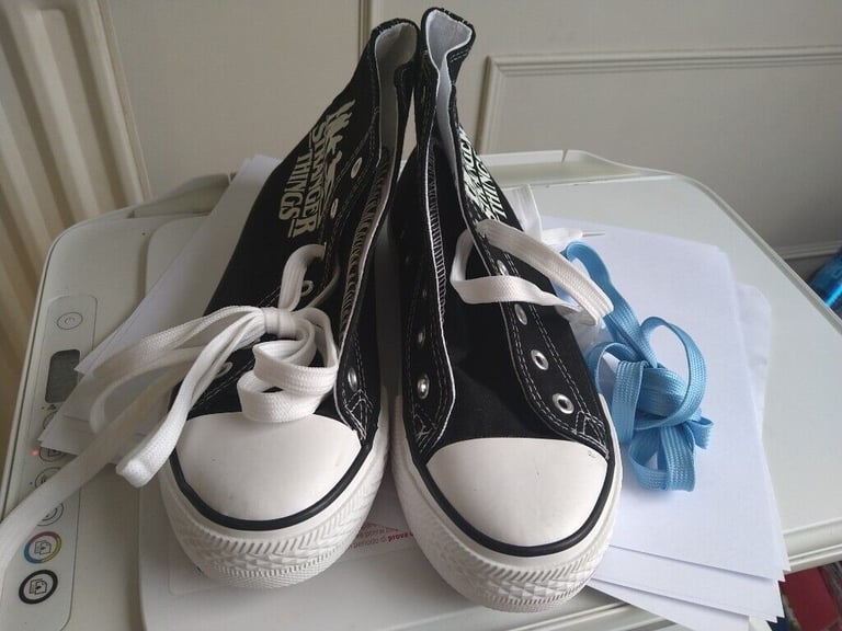Stranger Things canvas boots BRAND NEW.  UK Size 5 (EU38).
