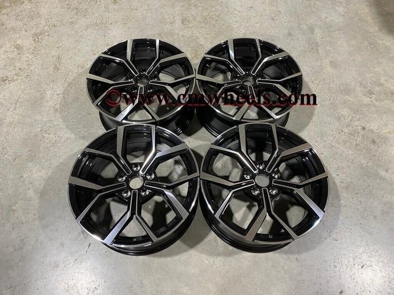 17" Inch Faro syle Alloy wheels 5x100 VW POLO SEAT IBIZA Skoda fabia AUDI A1 TT MK1