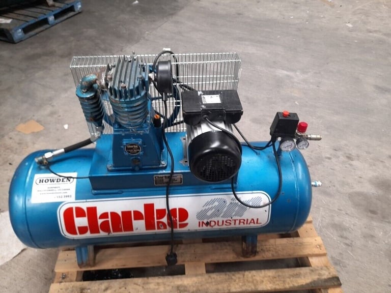 Second hand Howden Clarke 200L Compressor