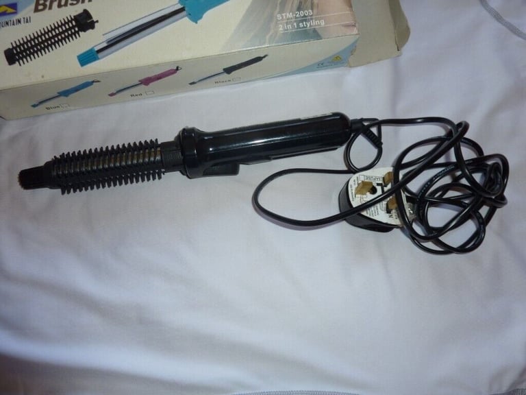 Heated brush and curlers-New