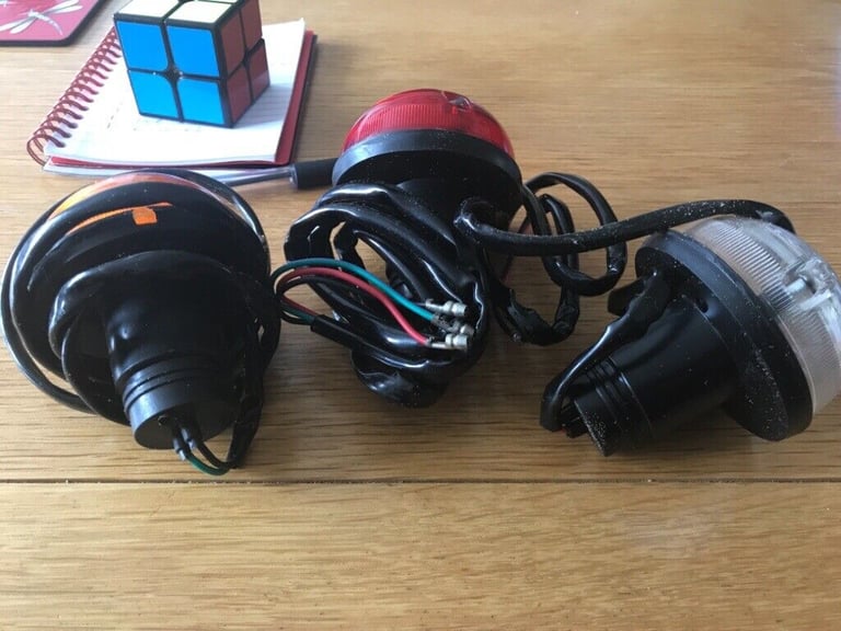 Classic car lights, Land Rover, Morris etc