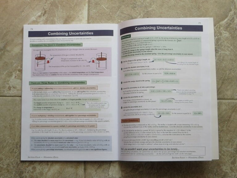CGP Essential Maths Skills for A Level Physics IMMACULATE CONDITION