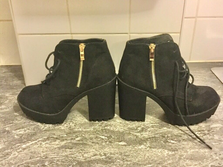Black boots in Lancashire Women s Shoes for Sale Gumtree