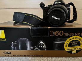 Nikon D60 18-55 VR kit 