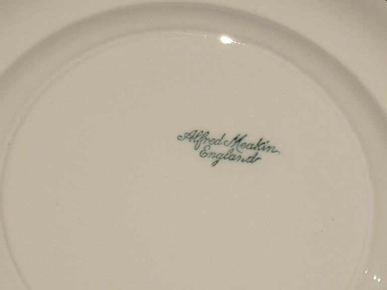 Vintage 13 piece Alfred Meakin England Harmony Shape dinner Set plates serving dishes