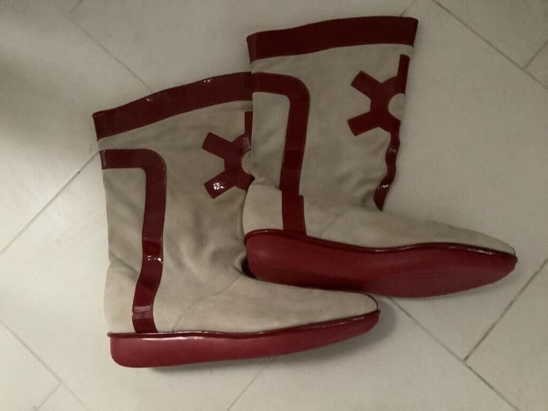 image for Robert Clergerie Calf Length Boots Size UK 6