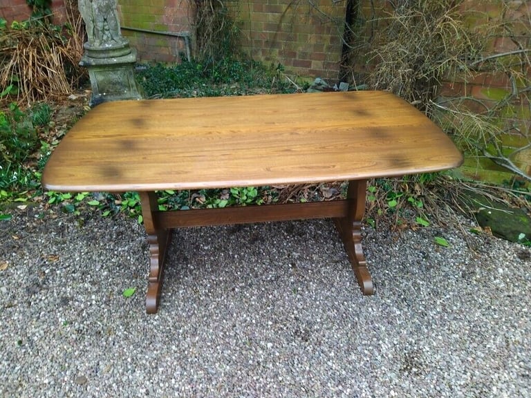 Ercol Refectory Table 6ft long