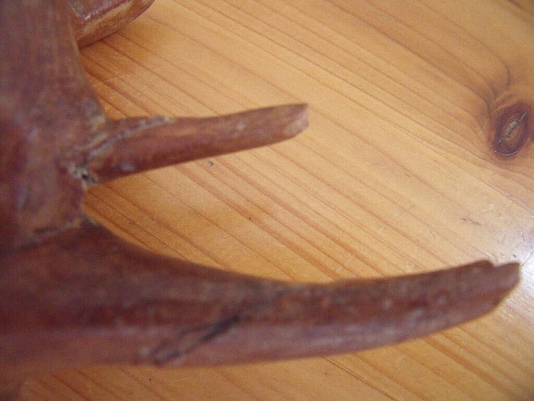 	Vintage genuine Besmo Products hand carved wooden rhino from Kenya. £10 ovno. Can post.