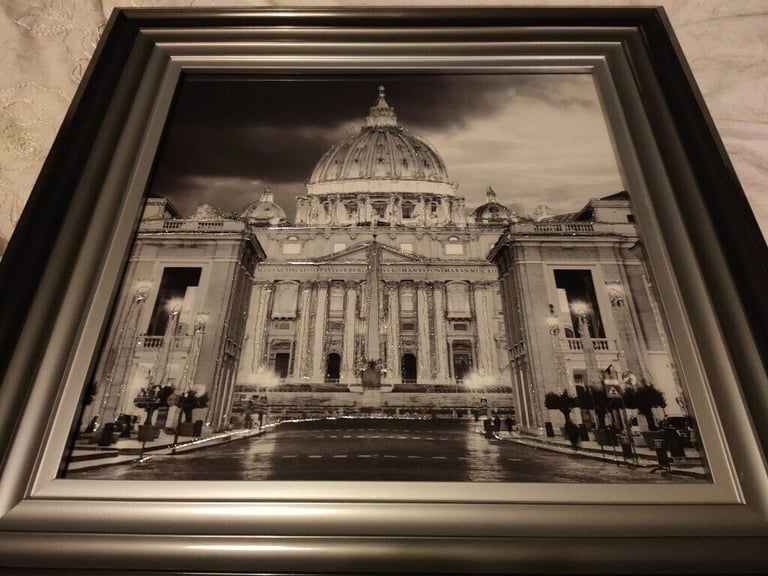 image for Basilica, Rome - Black & White framed art work