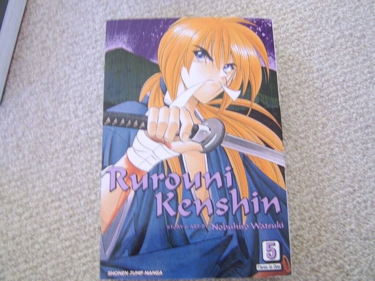 RUROUNI KENSHIN 5 3-IN-1  by Nobuhiro Warsuki Manga