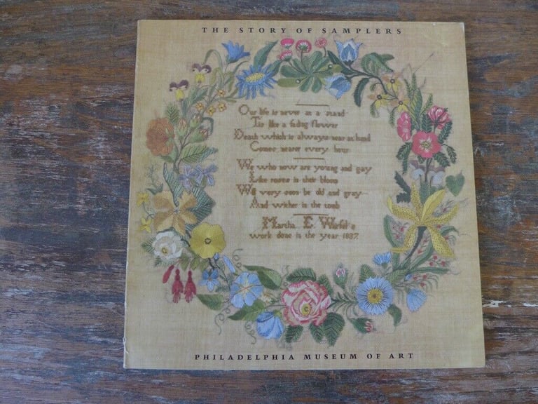 image for Rare Collectable Needlework Booklet: THE STORY OF SAMPLERS.