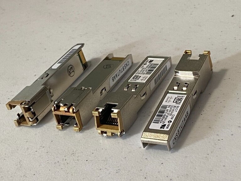 Cisco 1000BASE-T SFP GBIC GLC-T RJ45 Short Wave (100m) Transceiver 30-1410-03 (£10 each) #5