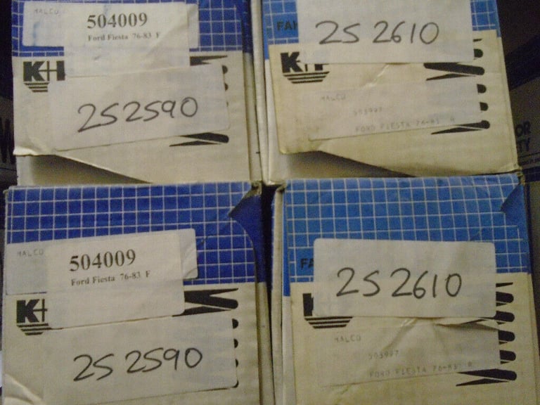 image for Front & Rear coil springs ford fiesta