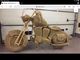 Bamboo motor cycle 