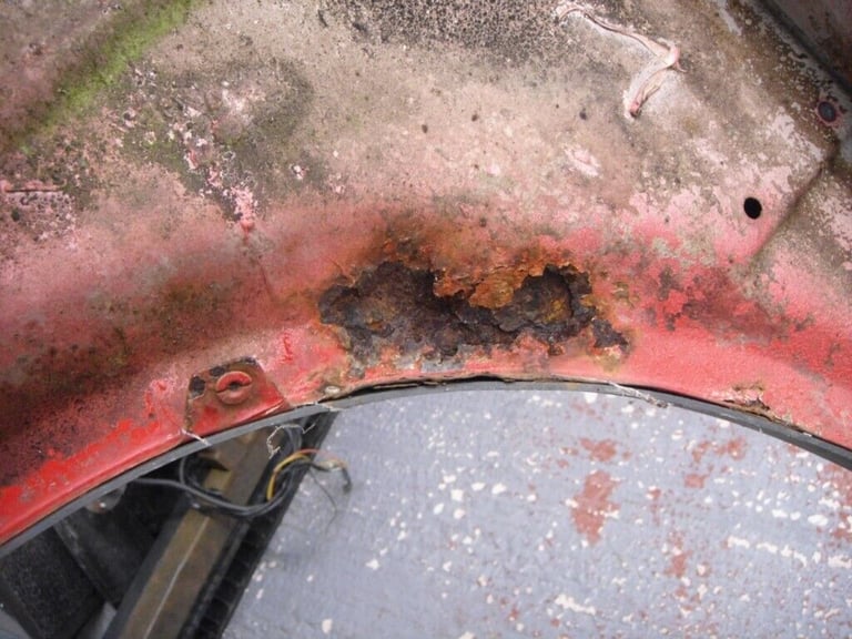 VW GOLF MK2 FRONT RIGHT WING RED